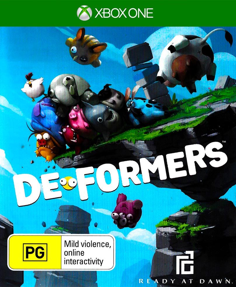 Deformers Xbox One Game - Fast-Paced Multiplayer Action for Competitive Gaming & Fun Parties