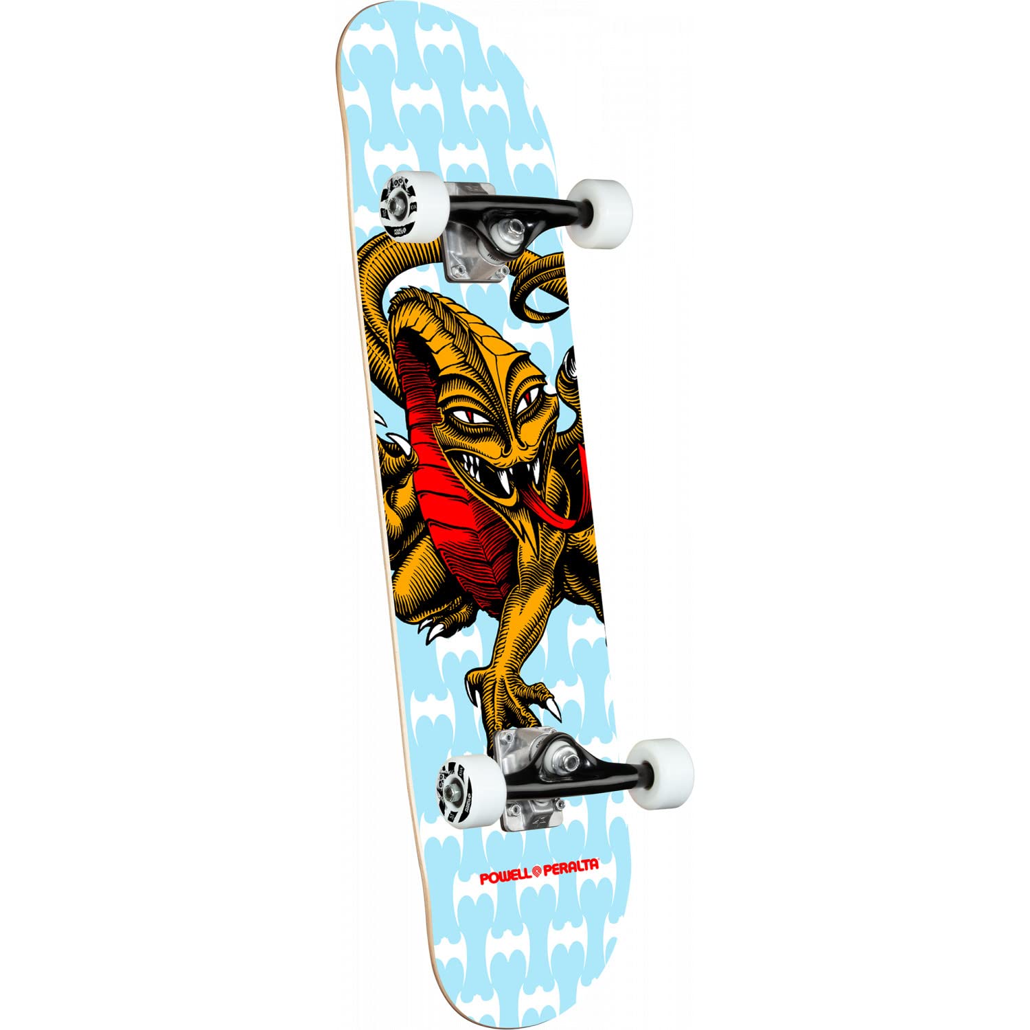 **Powell Peralta Skateboard Complete Cab Dragon Light Blue 7.75