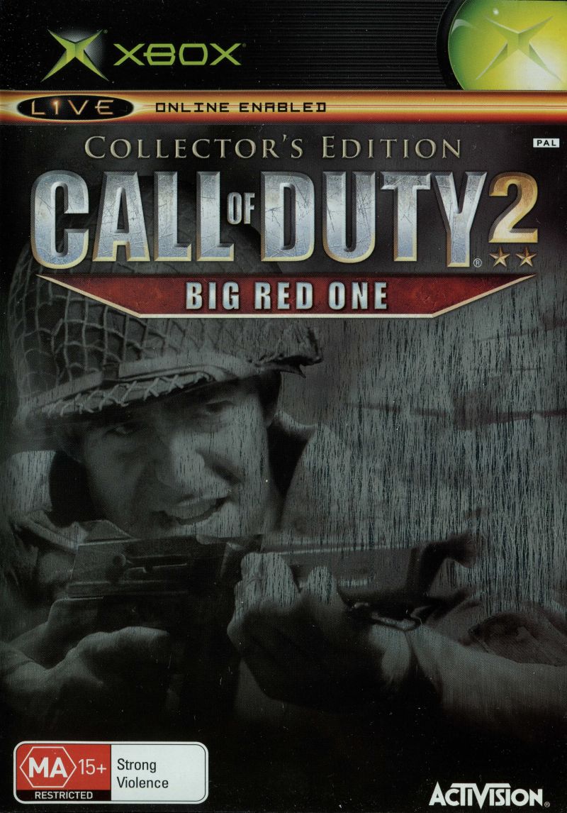 Call of Duty 2: Big Red One Collector's Edition - Xbox Game (PAL) | WWII First-Person Shooter for Xbox Console | Perfect for Gaming Enthusiasts & War History Fans