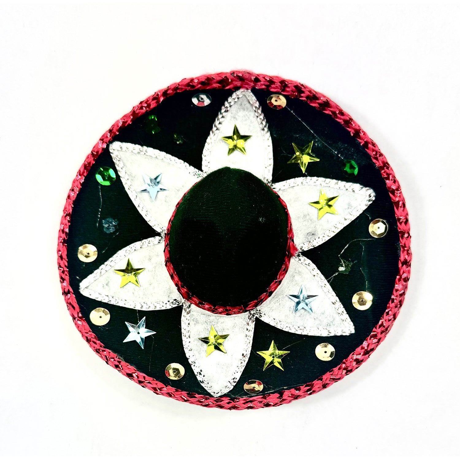 Authentic Jalisquito Medium Sombrero Hat with Carry Bag - Perfect for Mexican Fiesta, Cinco de Mayo Party & Costume Events