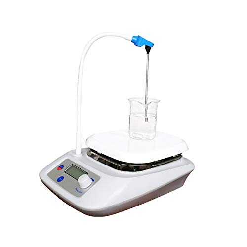 Hot Plate Magnetic Stirrer with Digital Display - 1000ml Capacity, 100-1500 RPM, Lab & Home Use for Mixing Solutions, Cooking, DIY Projects