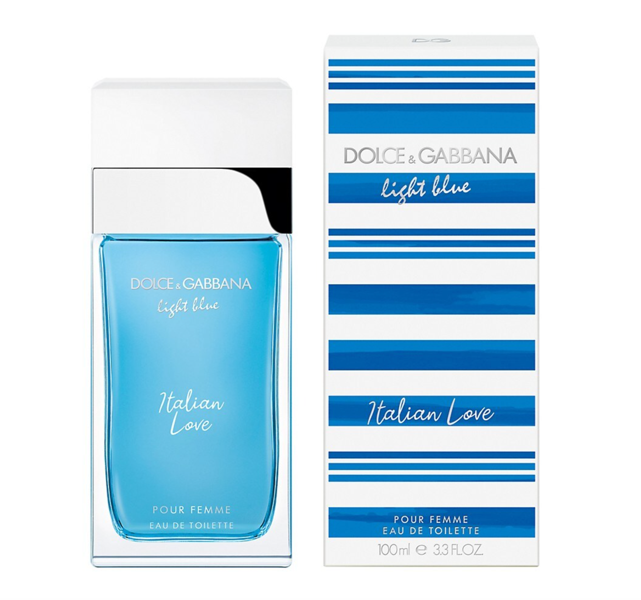 Dolce & Gabbana Light Blue Italian Love Eau de Toilette for Women - 1.7 oz / 50ml Perfume Spray | Fresh Floral Fragrance for Daytime Wear, Summer & Romantic Occasions