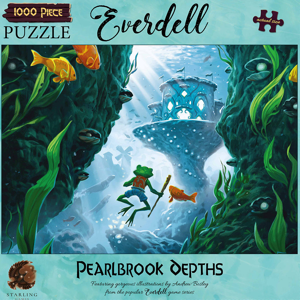 Everdell: Pearlbrook Depths Expansion Board Game - Strategy Tabletop Adventure for Family Game Night & Party Gatherings