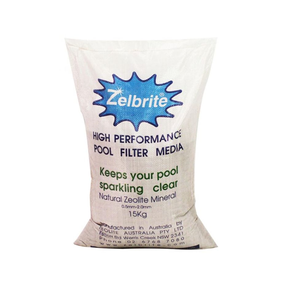 Pentair Zelbrite 15kg - Premium Pool Filter Media for Crystal Clear Water | Perfect for Sand Filter Replacement & Swimming Pool Maintenance