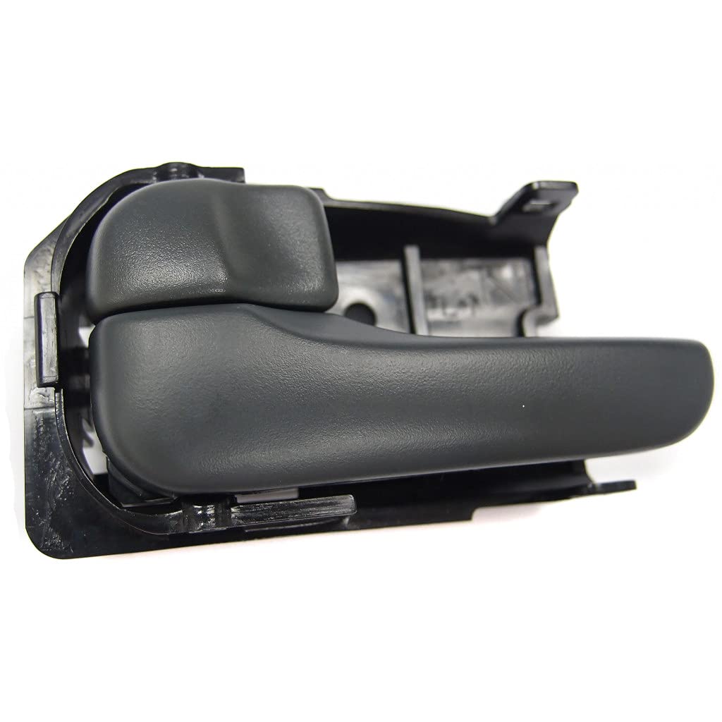 Nissan Maxima Front & Rear Interior Door Handle with Lock Button - Black (1995-1997) | Compatible with SE/GXE/GLE Models | Easy Installation & Durable Replacement for Car Door Repair