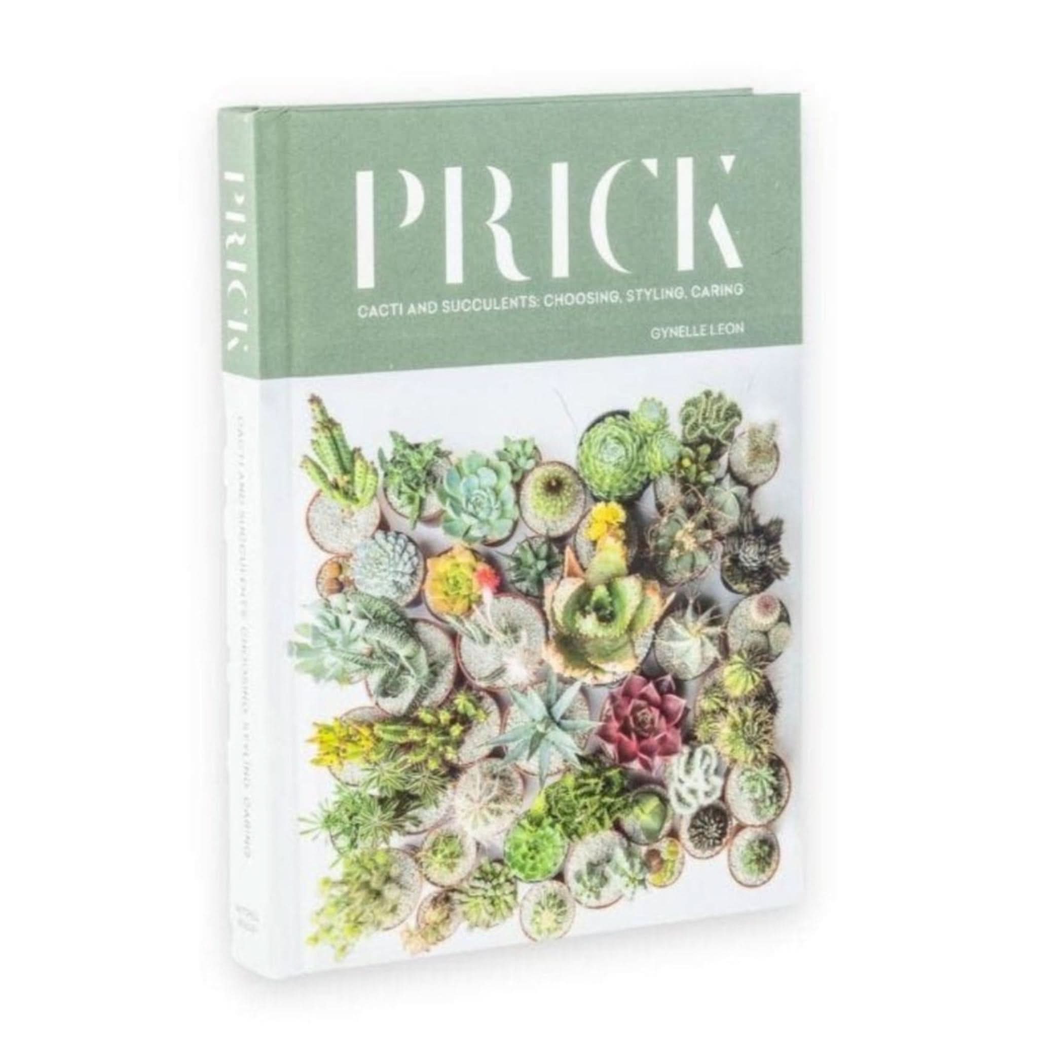 Cacti and Succulents Prick Book - Illustrated Guide for Plant Lovers | Perfect for Home Decor, Gardening Gifts & Desert-Themed Weddings