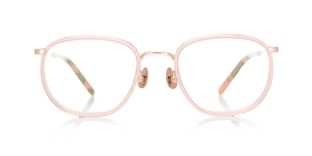JINS TODAY 24WI 109 101 Eyeglasses - Lightweight Acetate Frame with Clear Lenses for Men & Women - Perfect for Office, Reading, and Daily Use