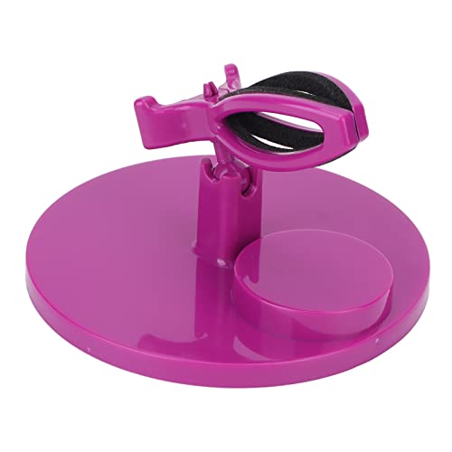 Non-Slip Wide Angle Nail Polish Holder Base - Purple | Perfect for DIY Manicures, Salon Use & Nail Art Organization