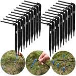 50PCS Drip Arrow Dripper Micro Drip Irrigation Kit - Adjustable Water Flow Emitters for 3/5mm Hose - Efficient Garden Watering System for Plants, Vegetables & Flower Beds - Save Water & Promote Healthy Growth