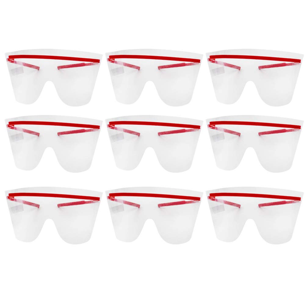 Exceart 20 Pack Disposable Safety Goggles - Medical Protective Eyewear for Doctors, Nurses & Hospital Use | Splash Proof, Anti-Fog Glasses for Lab Work, Chemical Handling & Healthcare Protection