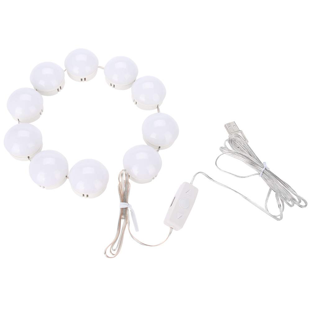 Sugoyi Dimmable LED Makeup Mirror Lights - Warm & Cool White Adjustable Bulbs for Vanity, DIY Decoration & Fill Lighting - Perfect for Home, Salon & Photography Studio