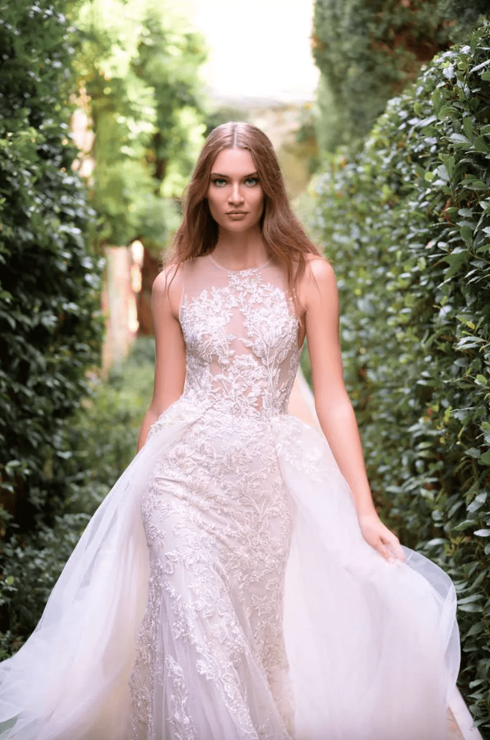 Monique Lhuillier Bliss BL20209LB Wedding Dress - Size 12 | Elegant Bridal Gown for Church Ceremony & Reception