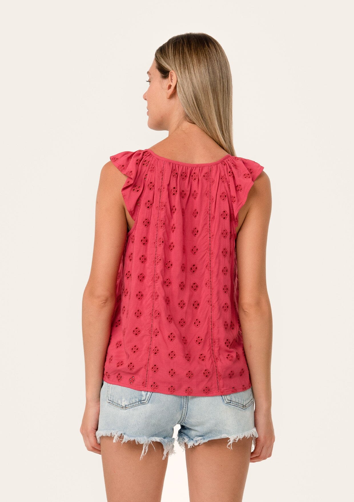 Stylish Bijou Button Front Top for Women - Elegant Blouse for Casual & Office Wear | Perfect for Everyday Outfits & Professional Looks