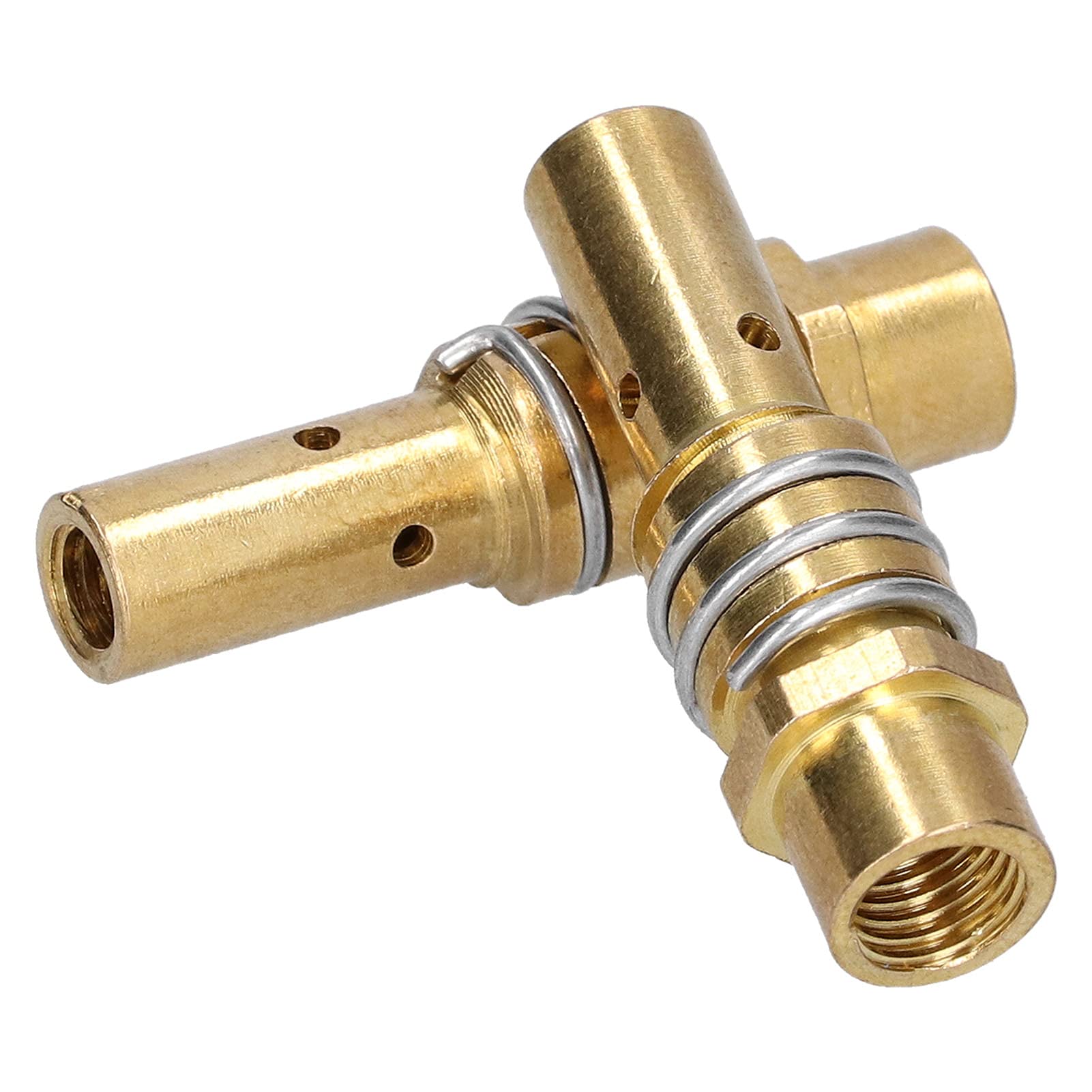 High Conductivity Welding Contact Tips & Nozzle Holder - 15AK Female Thread MIG MAG Torch Consumables for Welding Guns | Durable Contact Tip Diffuser for Industrial & DIY Metal Fabrication Projects