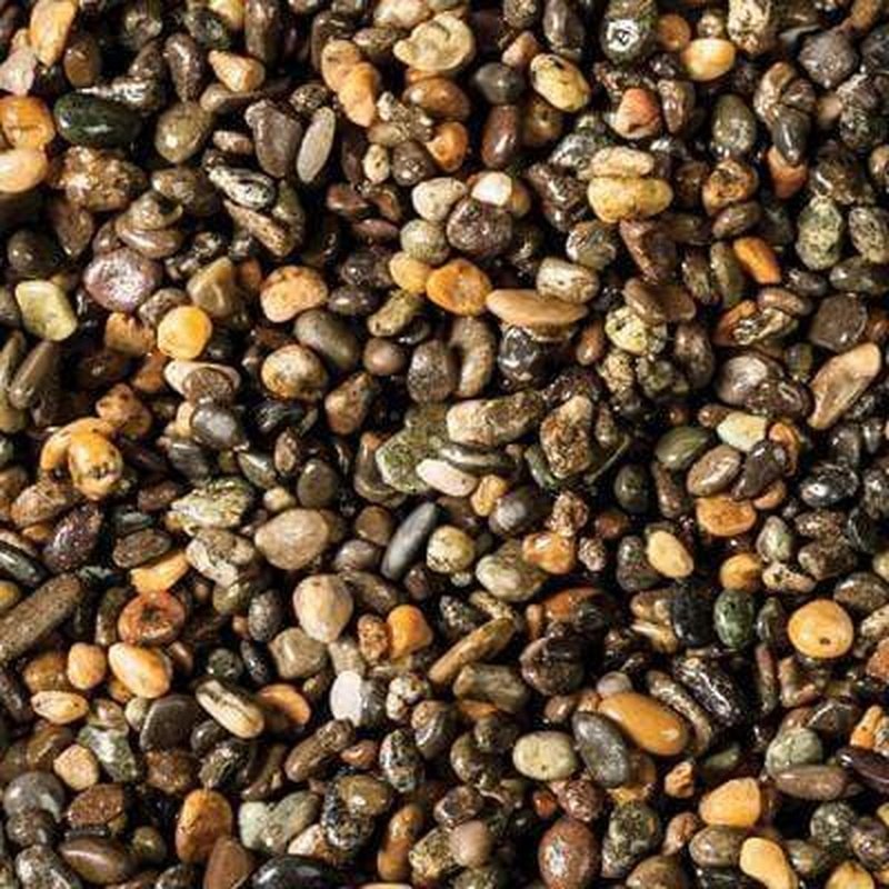 Aqua Natural River Gravel Midnight Pearl 2-10mm for Aquariums, Fish Tanks & Landscaping - Decorative Stones for Freshwater & Saltwater Fish