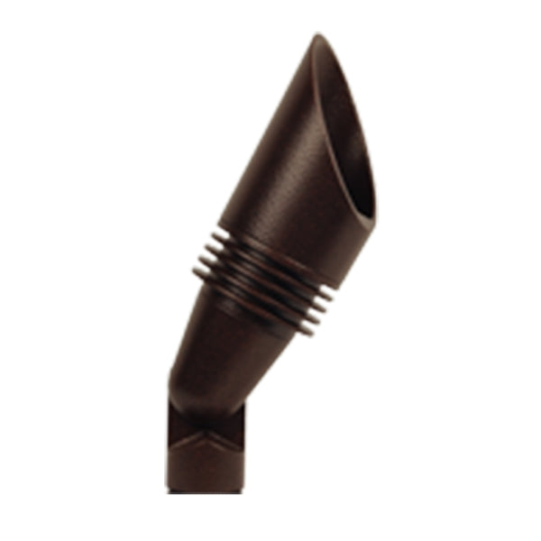 FX FBZD3LEDBZ 3-LED Bronze Metallic Up Light with ZD Option - Perfect for Accent Lighting in Living Rooms, Bedrooms, and Commercial Spaces