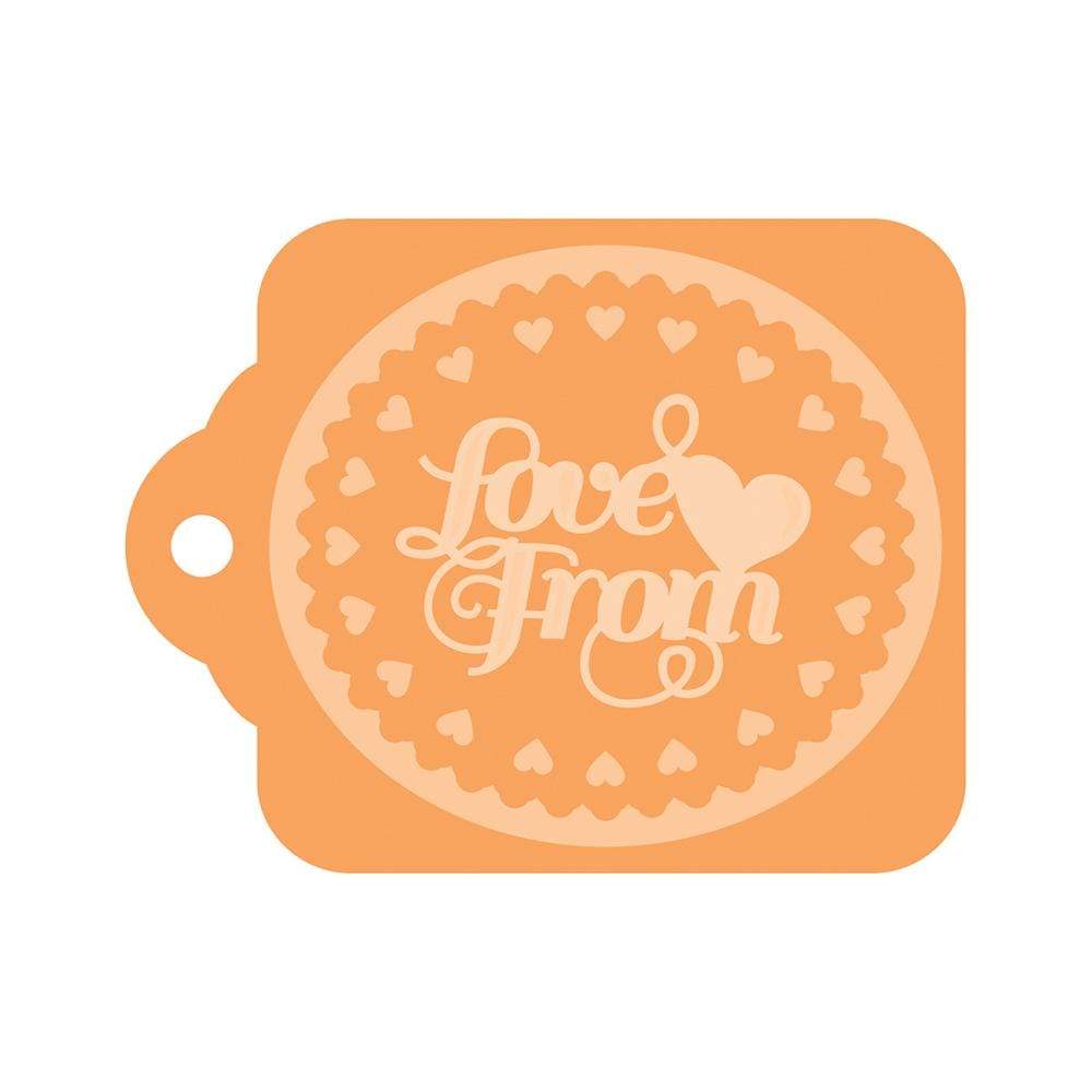 Tonic Studios Love From Tag Die Set 4439E - Perfect for Scrapbooking, Card Making, and DIY Crafts