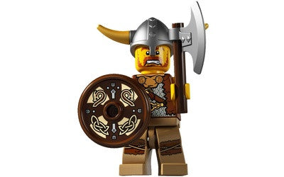 Viking Series 4 Lego Minifigure - Collectible Building Toy for Kids & Adults - Perfect for Display, Play, and Creative Scenes