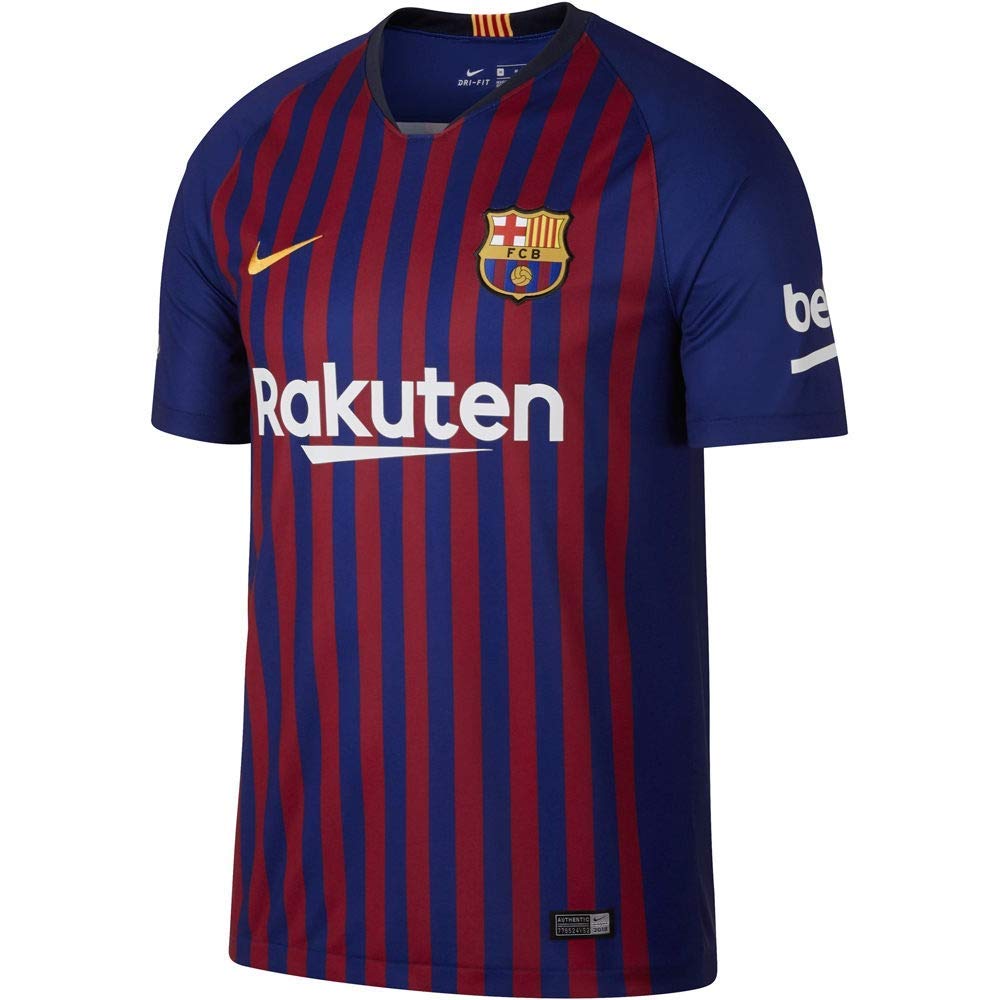 Nike FC Barcelona Home Jersey for Men - Authentic Soccer Jersey for Fans & Players - Perfect for Matchdays, Training & Casual Wear