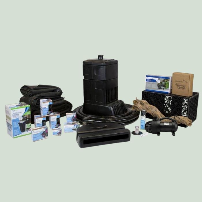Aquascape Large DELUXE Pondless Waterfall Kit - 26' Stream Water Feature for Outdoor Landscaping | Perfect for Garden, Backyard, Patio Decor