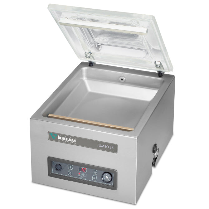Henkelman Jumbo 35 Commercial Chamber Vacuum Sealer Machine for Food Preservation | Professional-Grade Vacuum Packaging for Restaurants, Butchers & Meal Prep