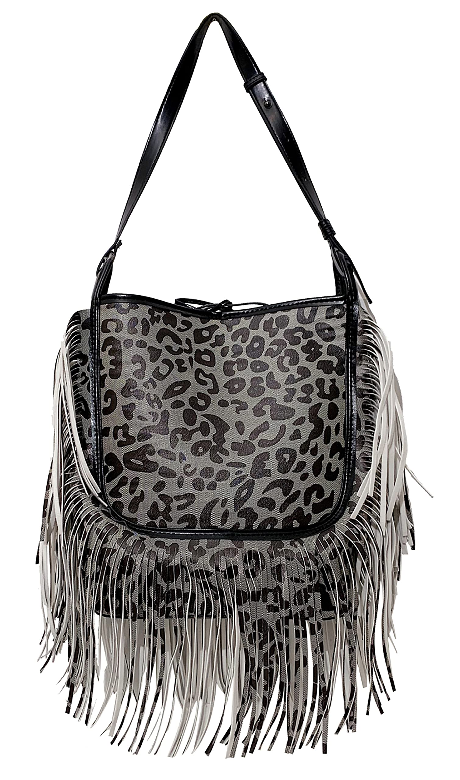 ZEHO Large Hobo Fringe Purse Crossbody Bag for Women - Vintage Fringe Tassel Shoulder Bag - Perfect for Casual Outings, Date Nights & Music Festivals
