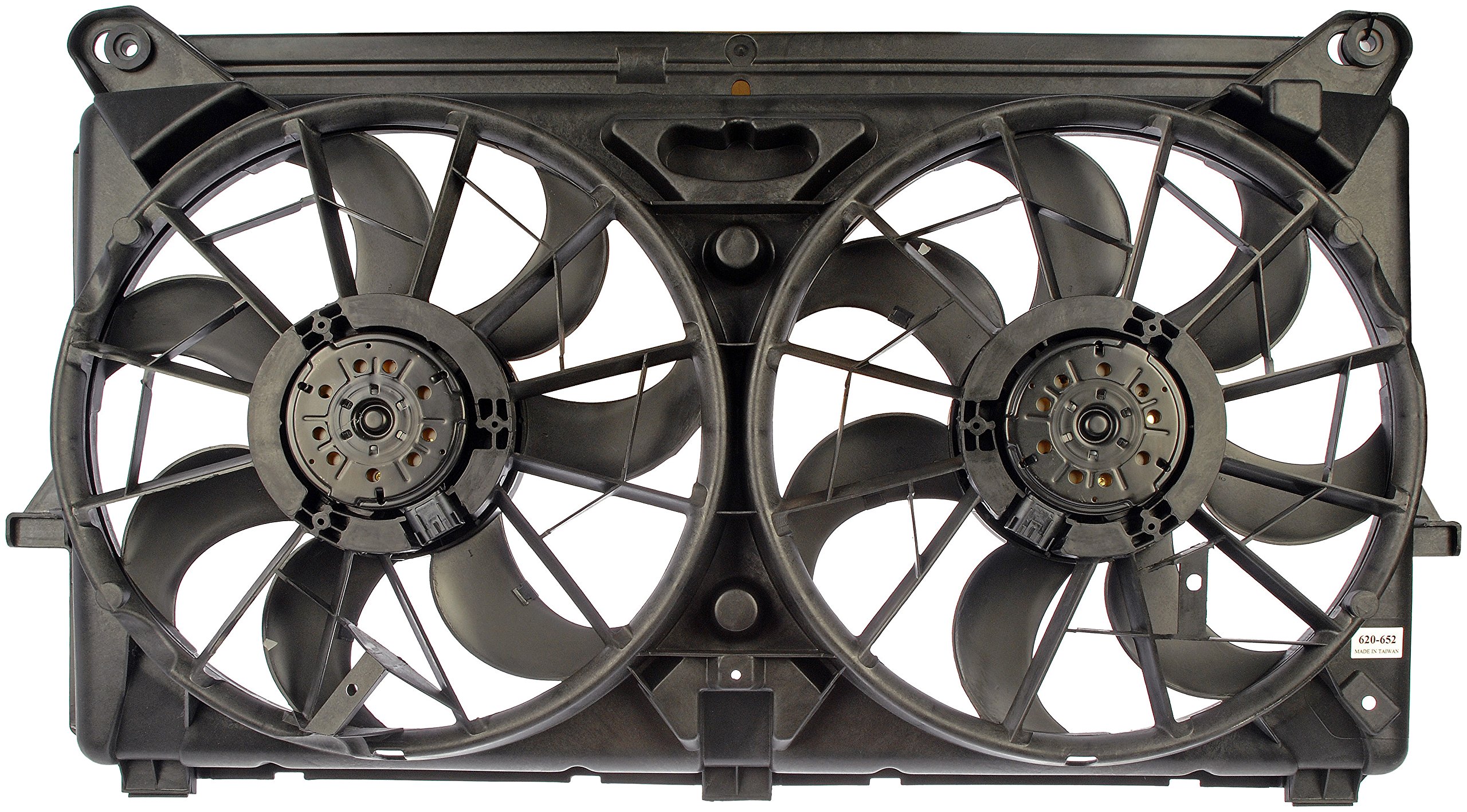 Dorman 620-652 Radiator Fan Motor Assembly - Replacement Cooling System Part for Chevy, GMC, Cadillac - Perfect for Engine Overheating Prevention & Summer Driving