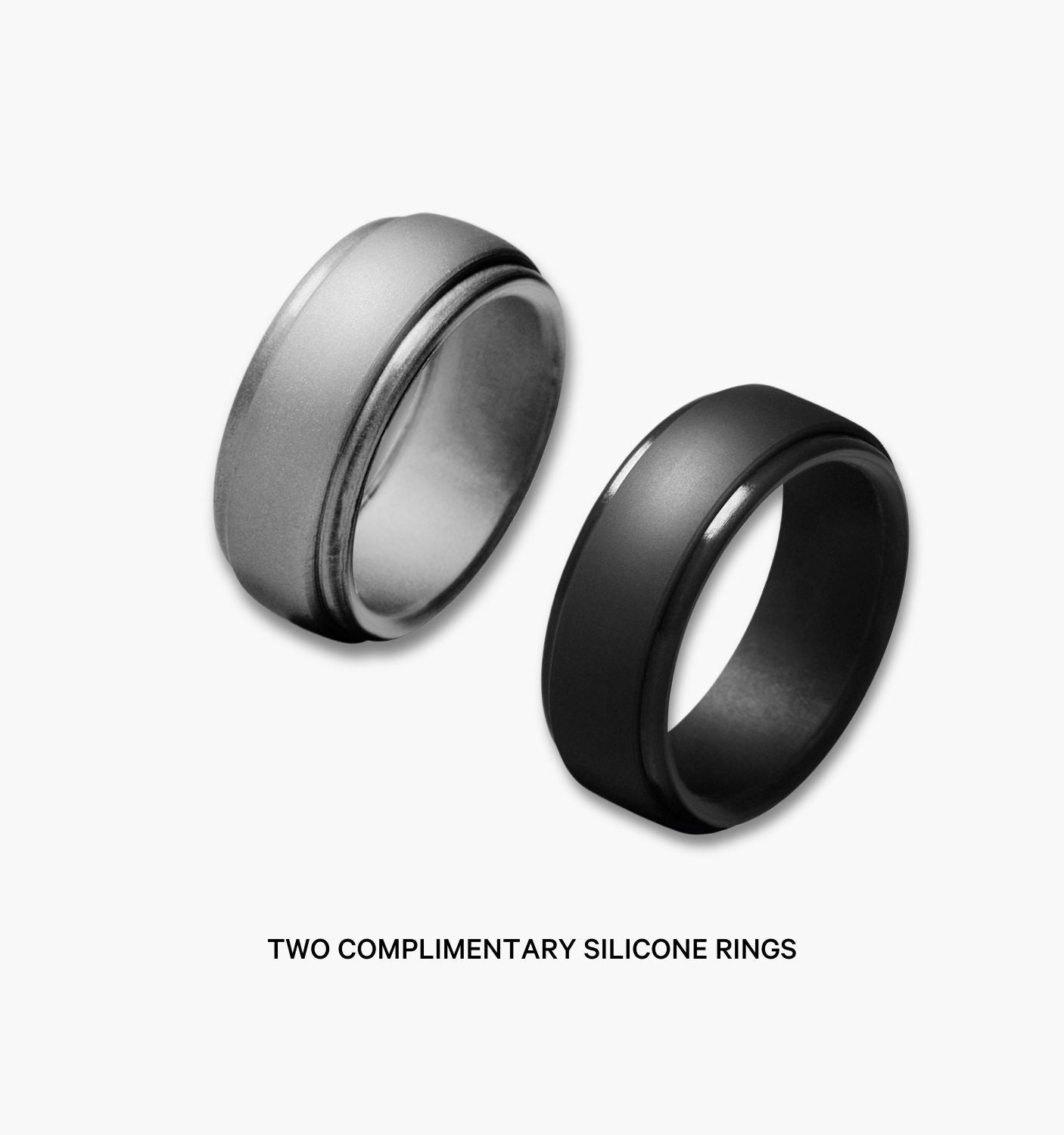 Matte Silver Men's Wedding Band - Durable Comfort Fit Tungsten Carbide Ring for Grooms, Engagement & Anniversary - Perfect for Everyday Wear & Special Occasions