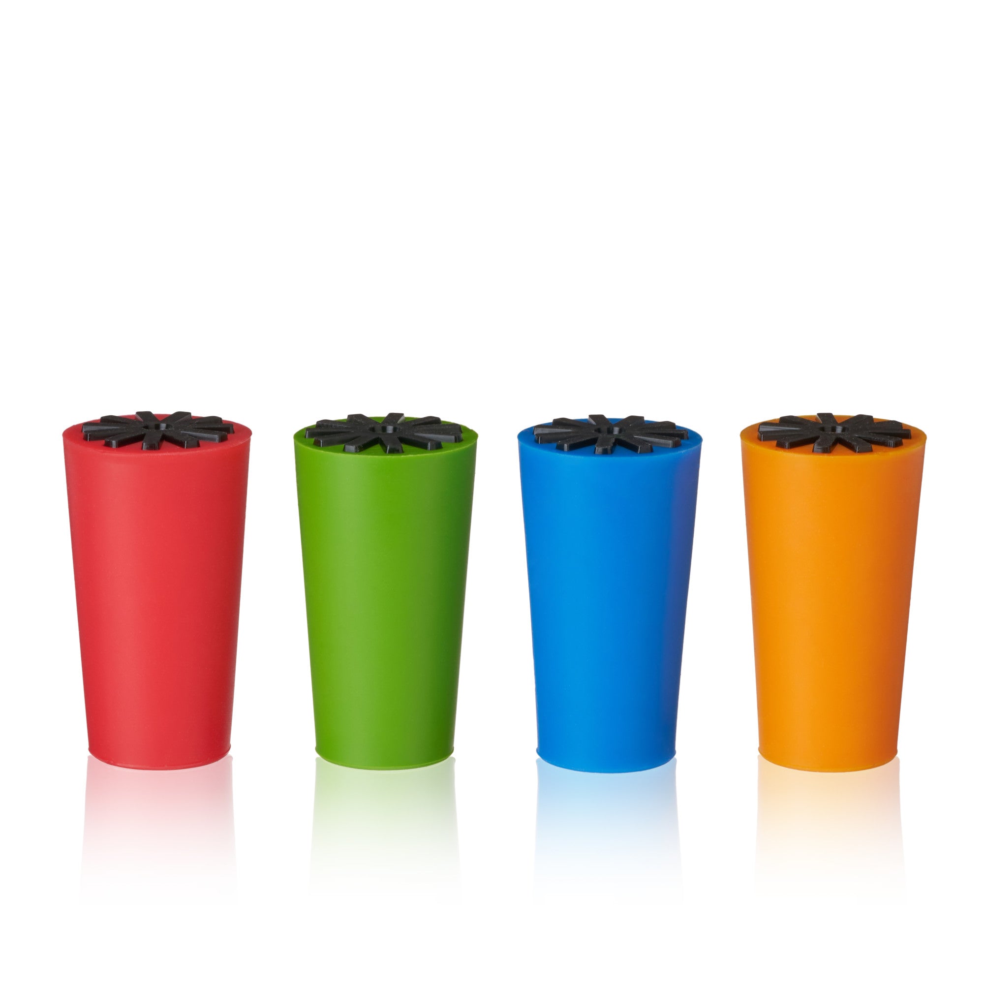 Starburst Silicone Bottle Stoppers - Reusable Wine & Champagne Sealers for Freshness - Perfect for Parties, Picnics & Home Bars