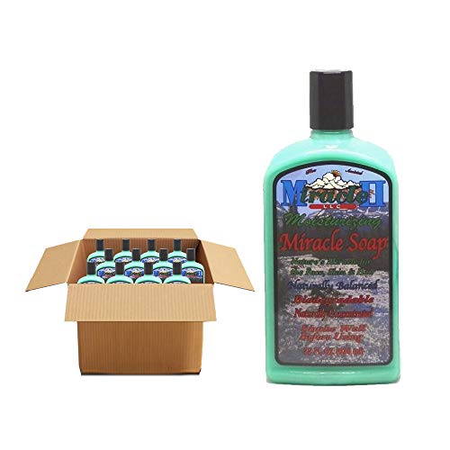 Miracle II Moisturizing Soap 22oz (12-Pack) | Deep Hydration & Gentle Cleansing | Perfect for Dry Skin, Sensitive Skin & Daily Hygiene Care