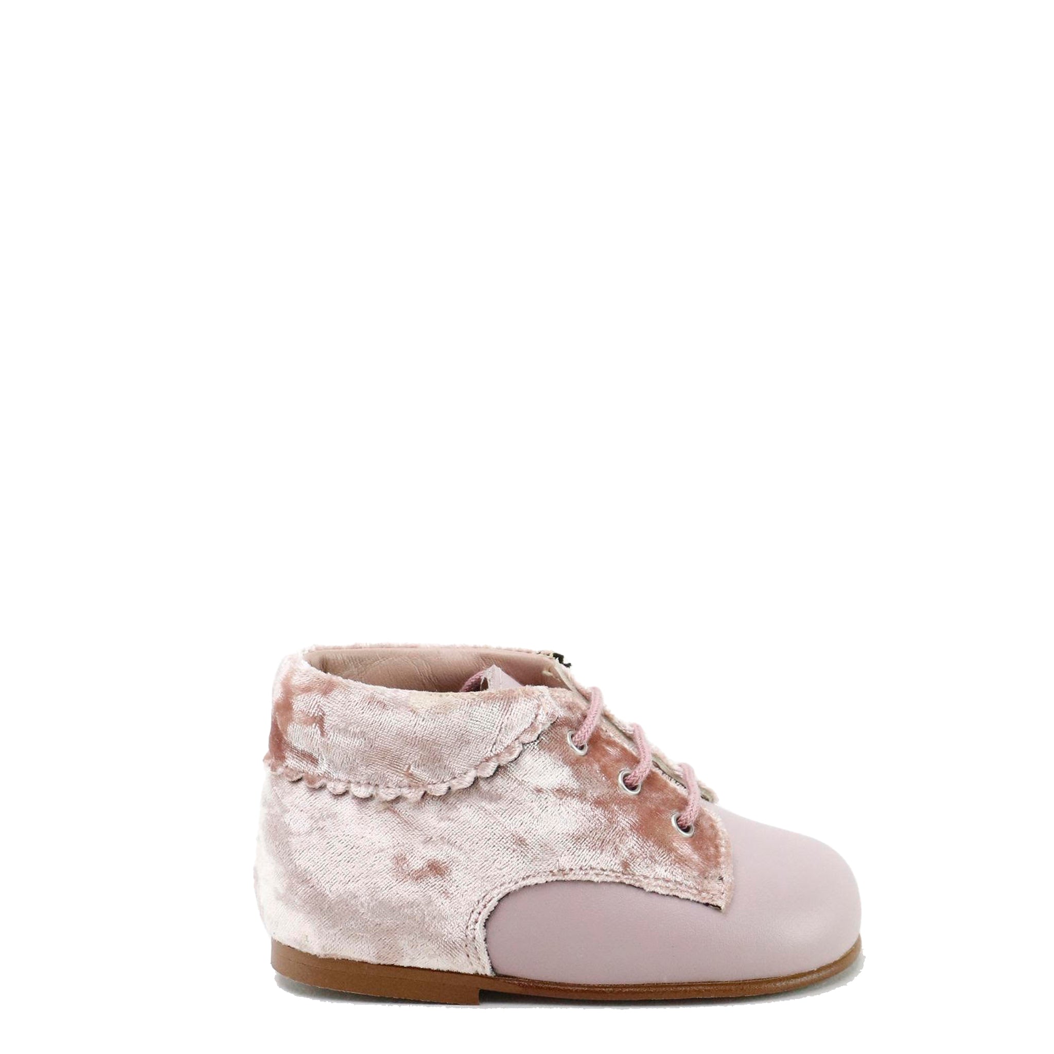 Pale Rose Lace Baby Booties - Soft Cotton Newborn Shoes for Girls & Boys - Perfect for Photography, Christening & Special Occasions