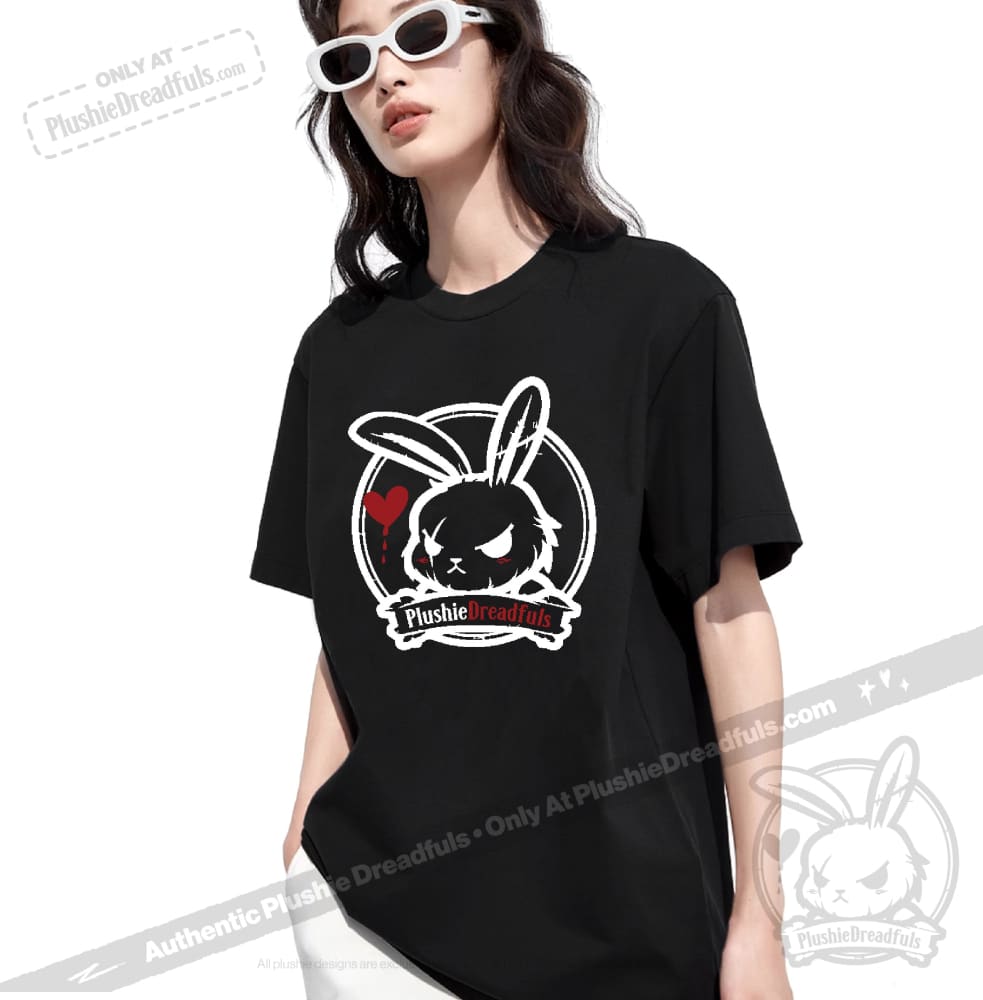 Plushie Dreadfuls Logo T-Shirt - Soft Cotton Graphic Tee for Fans & Collectors - Perfect for Casual Wear, Cosplay, and Gift Giving