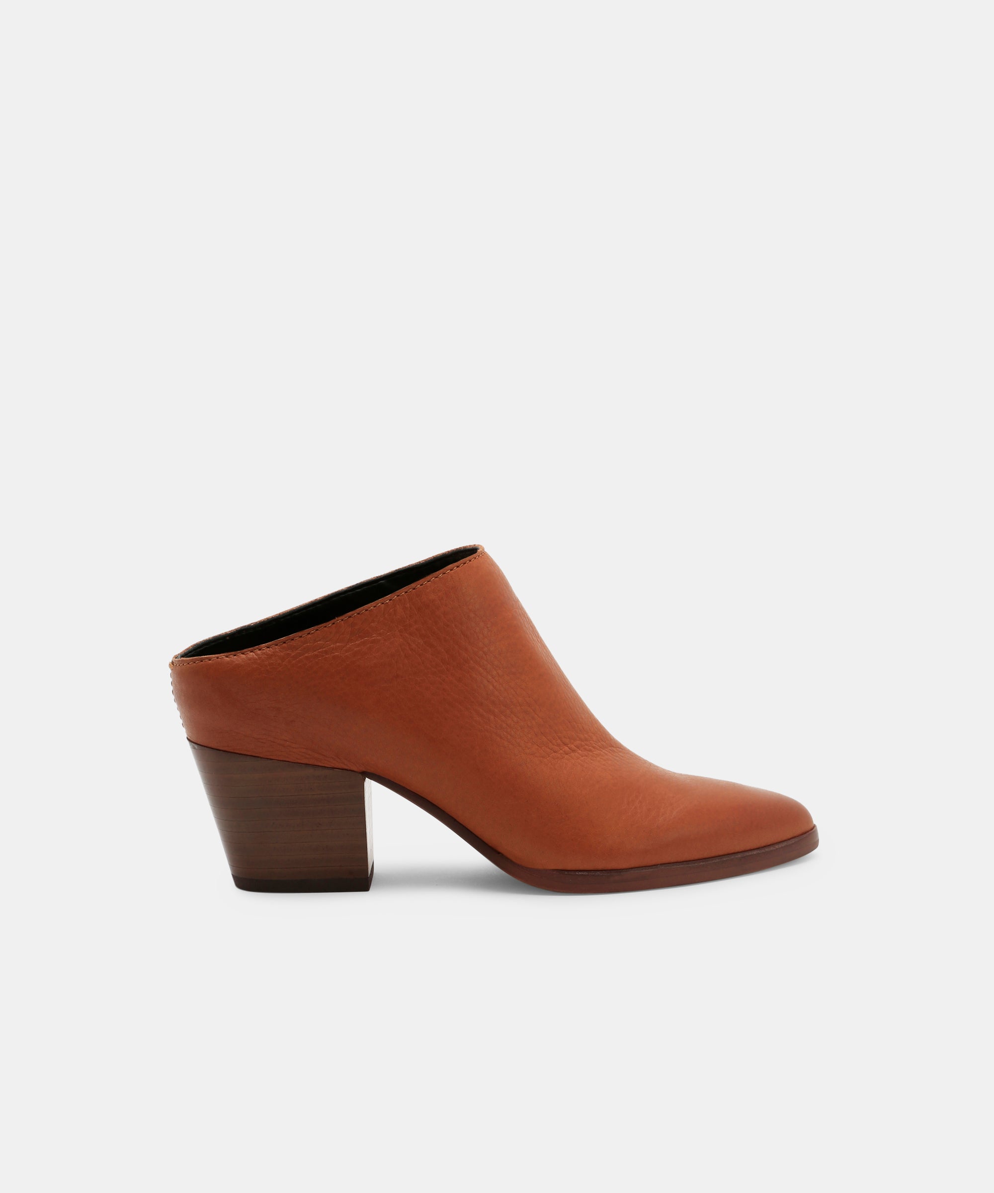 ROYA Women's Brown Mules - Comfortable Slip-On Shoes for Casual Wear, Office & Outdoor Walking
