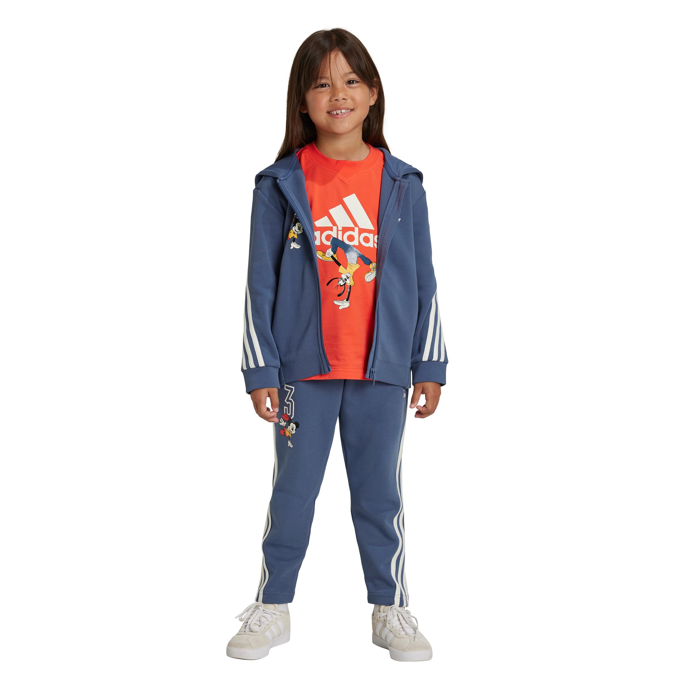 Adidas Boys' Disney Mickey Mouse Graphic Jogger Pants - Comfortable Athletic Sweatpants for Kids, Playtime & Casual Wear