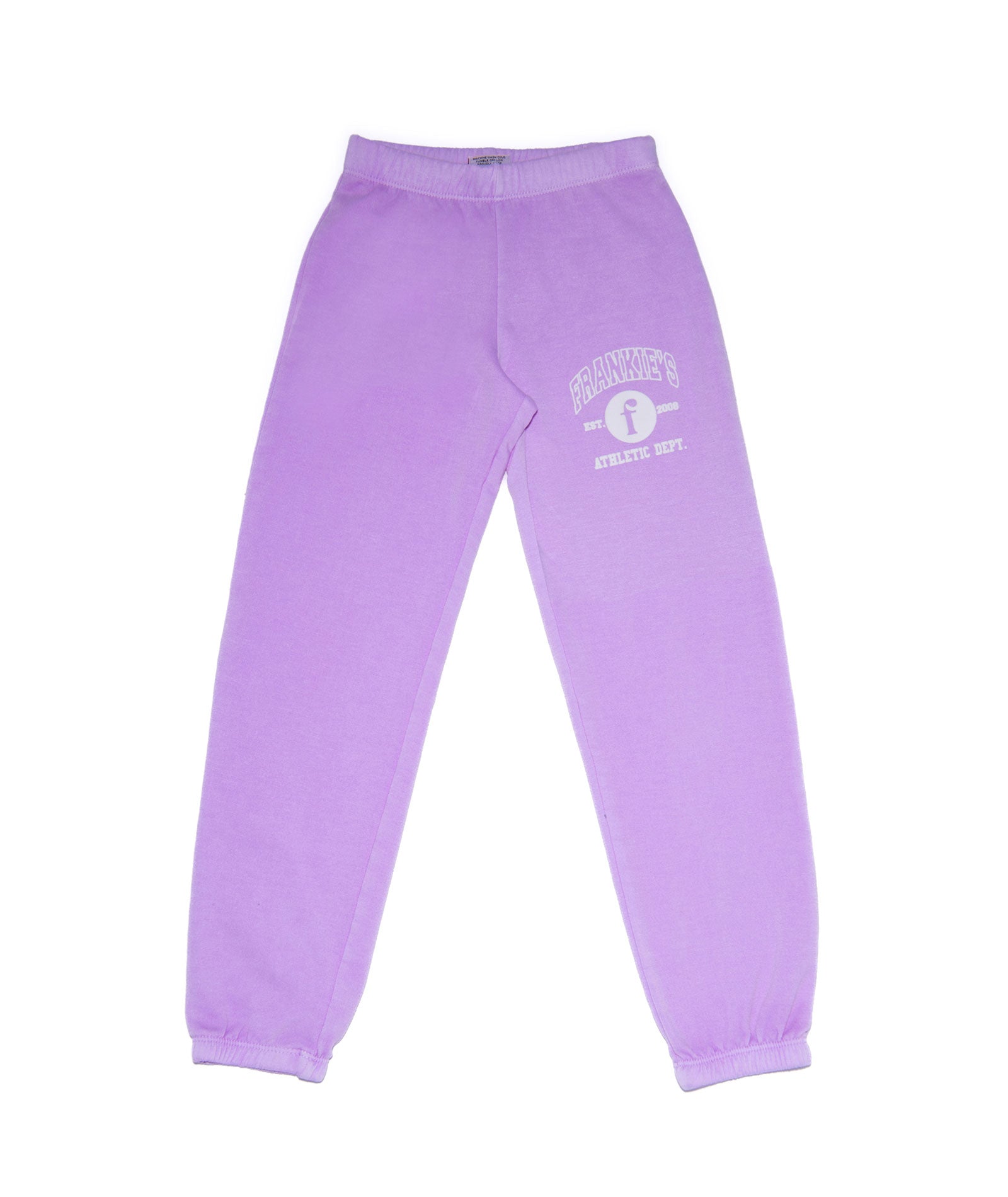 Frankie's Girl Puff Varsity Sweatpants for Women - Cozy Fleece Joggers with Stylish Lettering - Perfect for Casual Wear, Gym, and Lounge