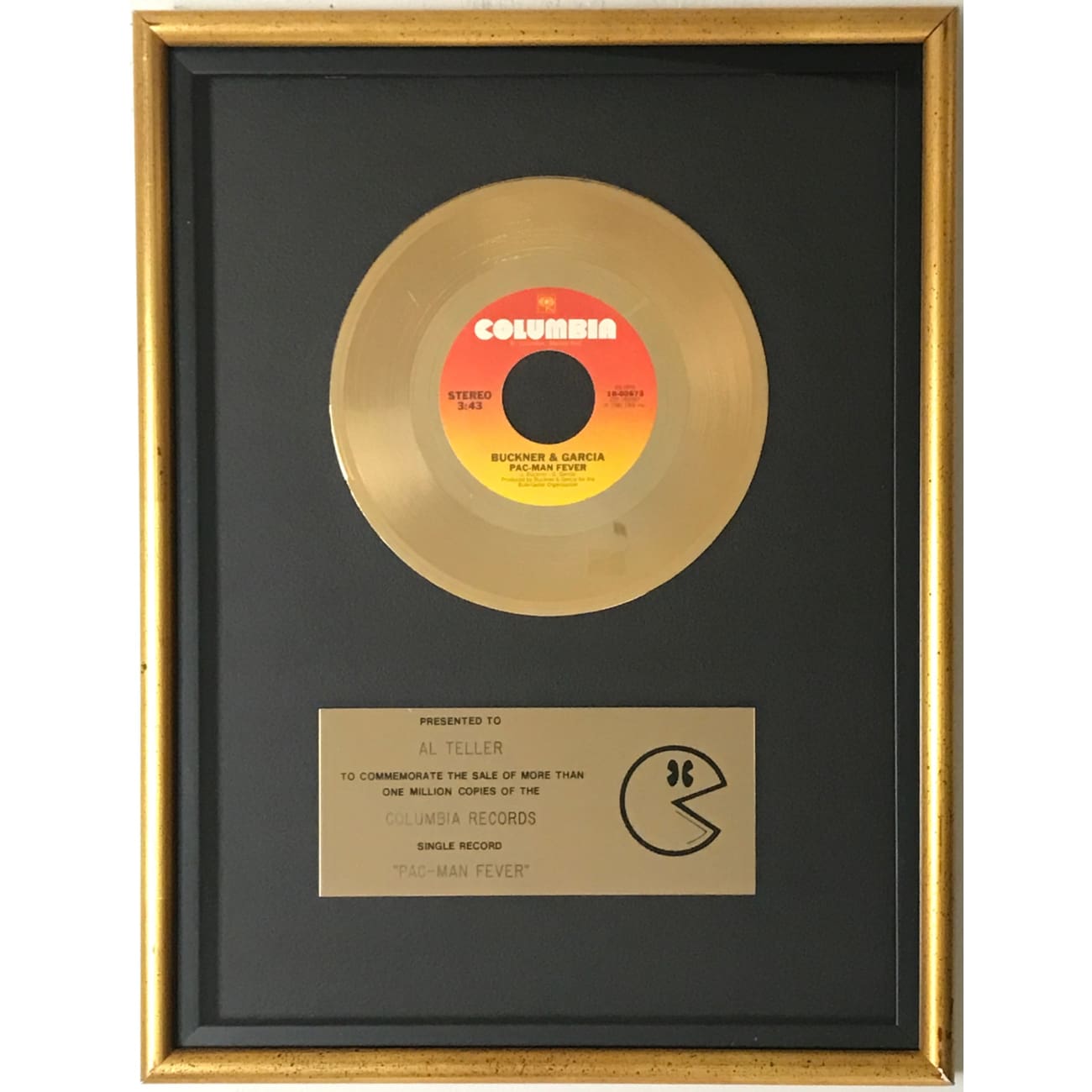Buckner & Garcia Pac-Man Fever Vinyl Record - Columbia Label Award Winning 80s Video Game Soundtrack - Perfect for Retro Gaming Fans & Music Collectors