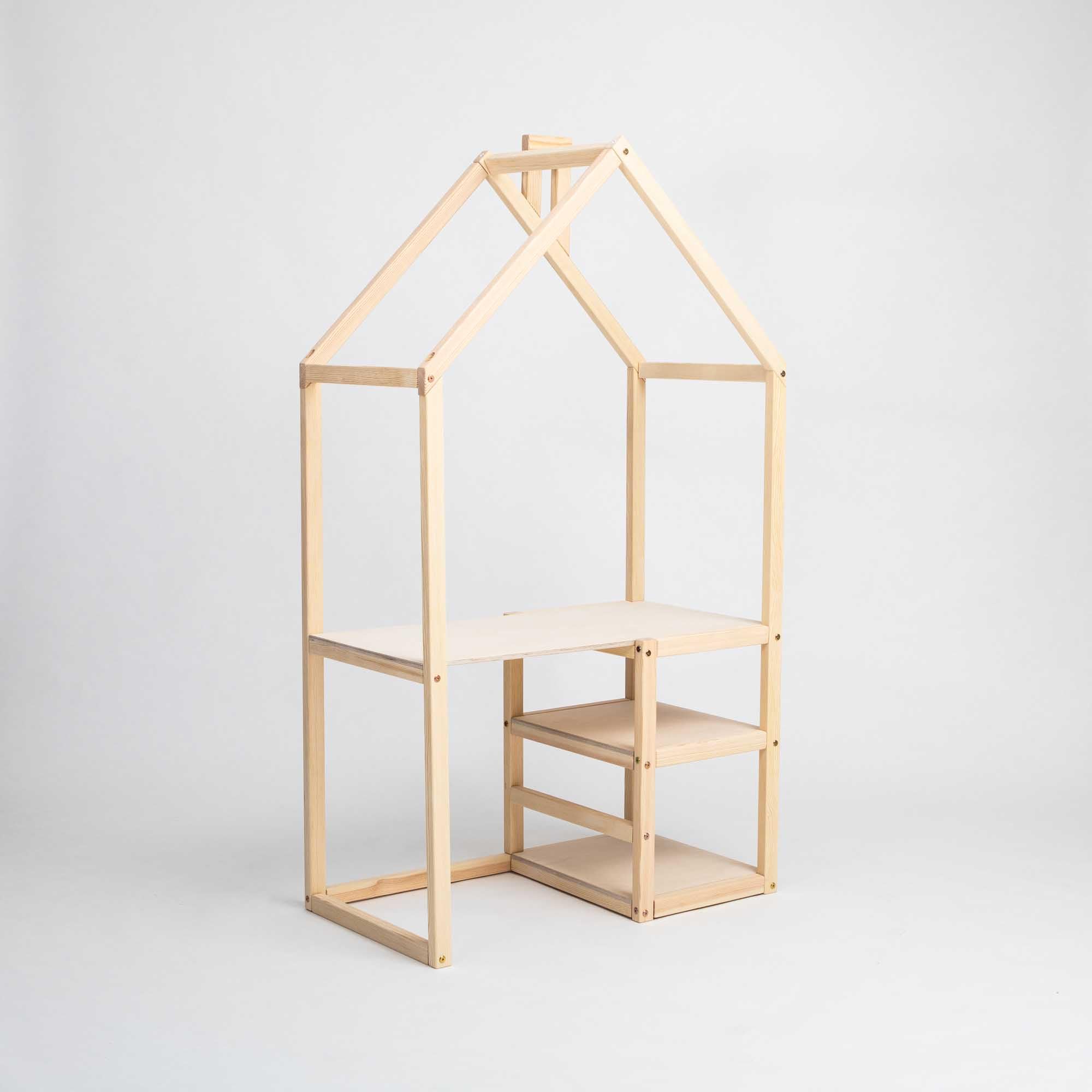 **Kids Study Desk for Ages 6-12 | Pine Wood Children's Reading & Homework Table | Perfect for Home Schooling & Online Learning**