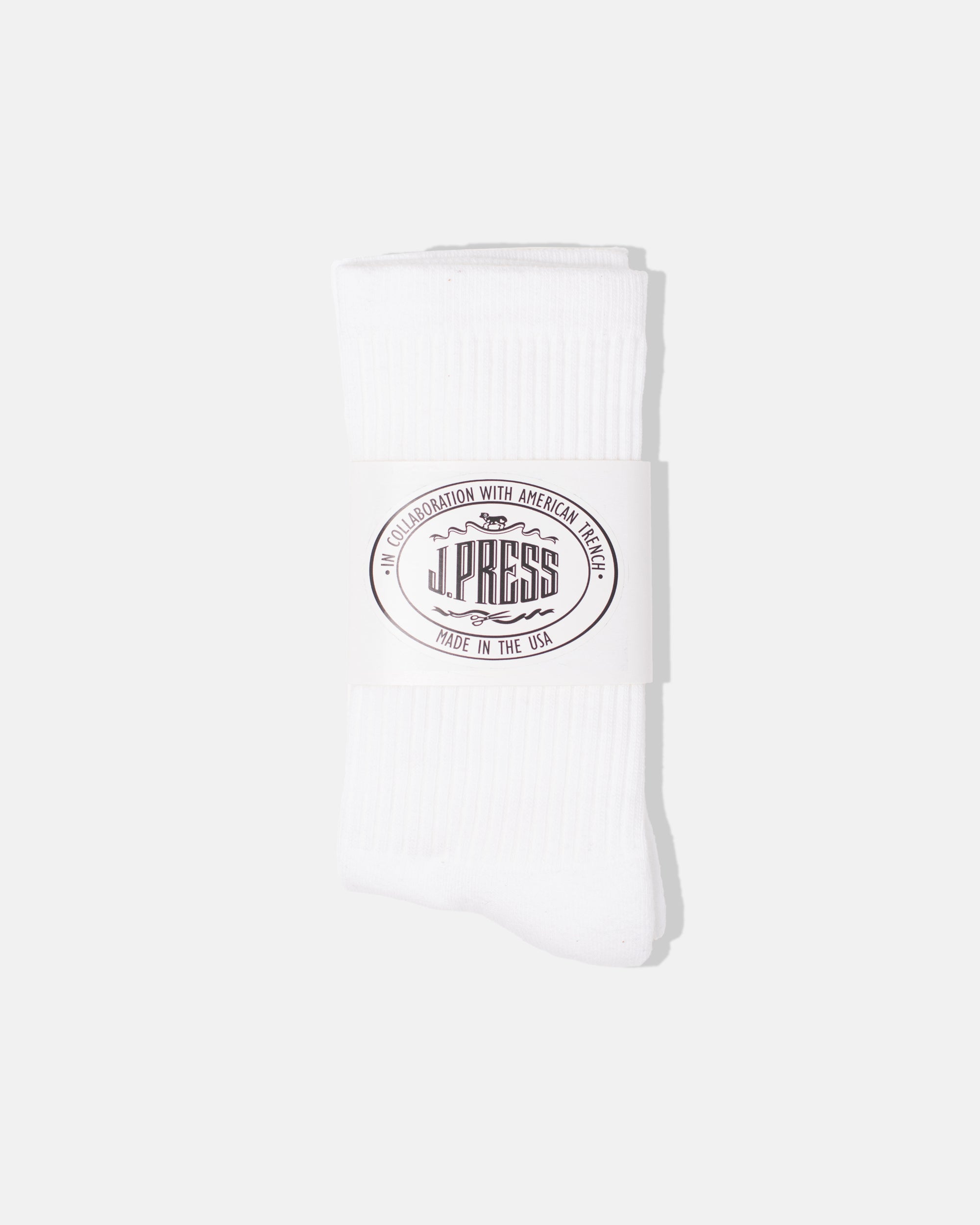 American Trench Solid Cotton Crew Socks - Comfortable & Durable Men's Casual Socks for Everyday Wear, Work, and Outdoor Activities