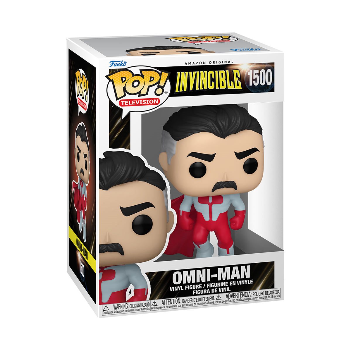 Invincible Omni Man Funko Pop! Vinyl Figure #1500 - Collectible Action Figure for Superhero Fans | Perfect for Display, Gifts & Comic Book Collections