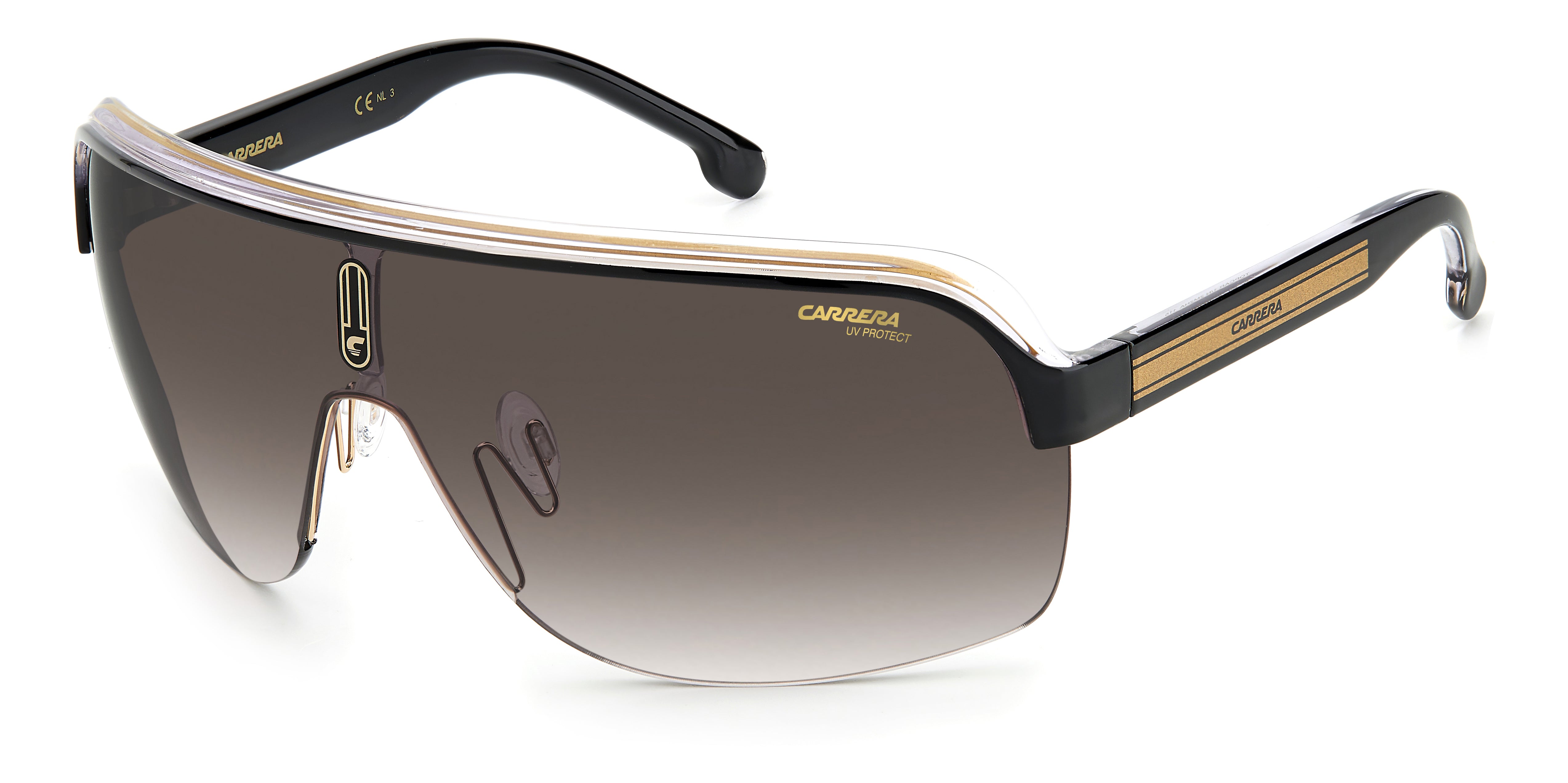 CARRERA TOPCAR 1/N 2M2 9910 Polarized Sunglasses for Men & Women - UV Protection, Lightweight Frame - Perfect for Driving, Running, and Outdoor Activities