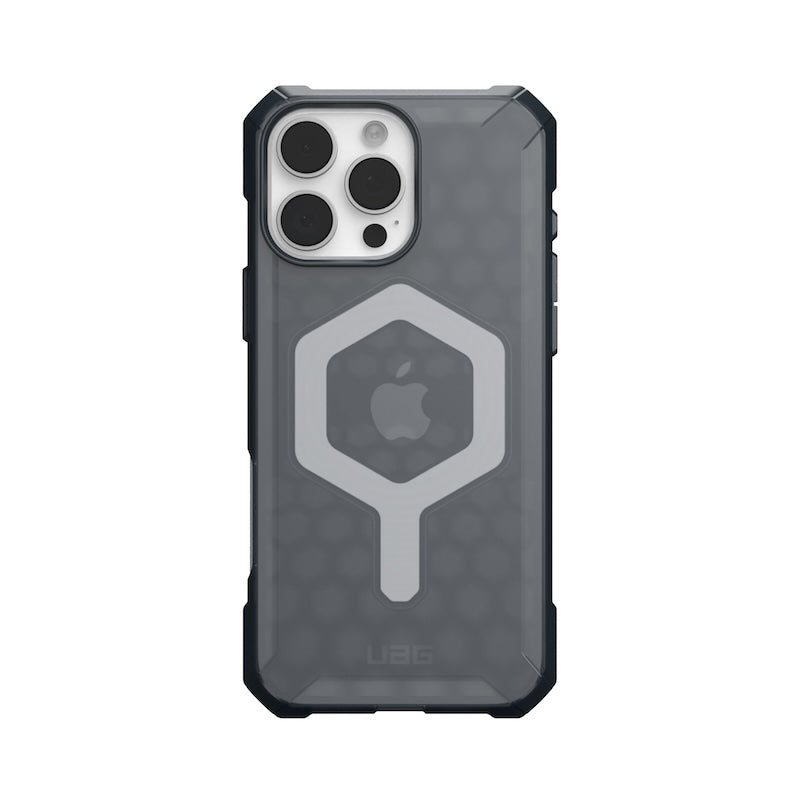 UAG Essential Armor Case for iPhone 16 Pro Max - Military-Grade Drop Protection, Scratch Resistant Cover (Gray) | Perfect for Outdoor Adventures, Work & Daily Use