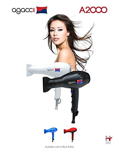 Shiny & Healthy Hair Dryer - Fast Drying for All Hair Types (Coarse, Thick, Soft, Thin, Curly, Straight) with Dual Safety System & Cool Shot Button - Perfect for Home, Salon & Travel Use