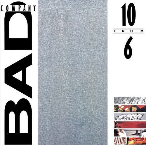 Bad Company - 10 From 6 Limited Edition Translucent Milky Clear Vinyl LP (Rocktober 2023 Exclusive) - Perfect for Vinyl Collectors & Classic Rock Fans