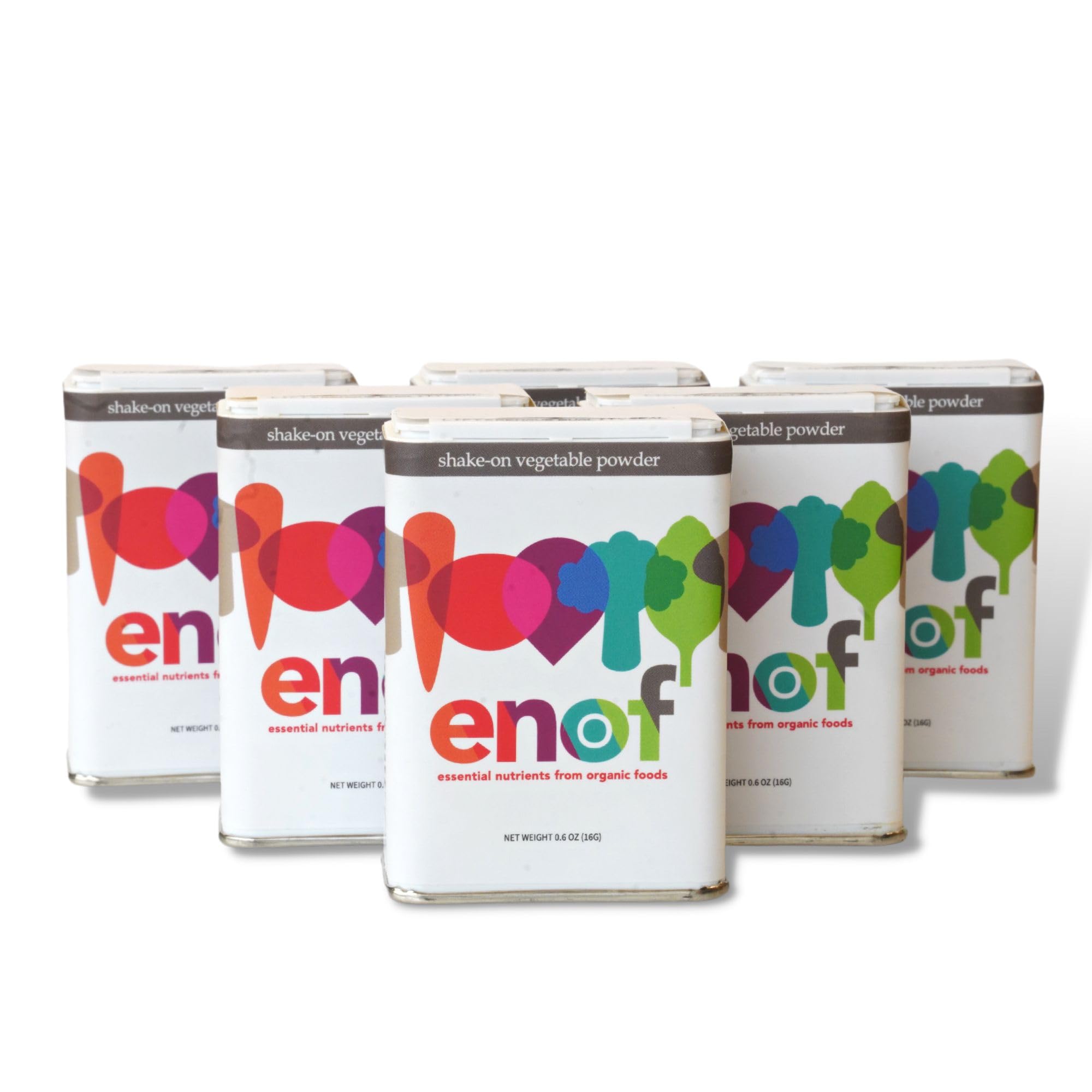 ENOF Organic Fruit and Vegetable Powder Supplement for Kids & Adults | 10 Clean Ingredients - Strawberry, Spinach | Gluten-Free, Non-GMO Superfood Powder | 360 Servings (6 Month Supply) | Made in USA | Perfect for Smoothies, Baking & Healthy Snacks