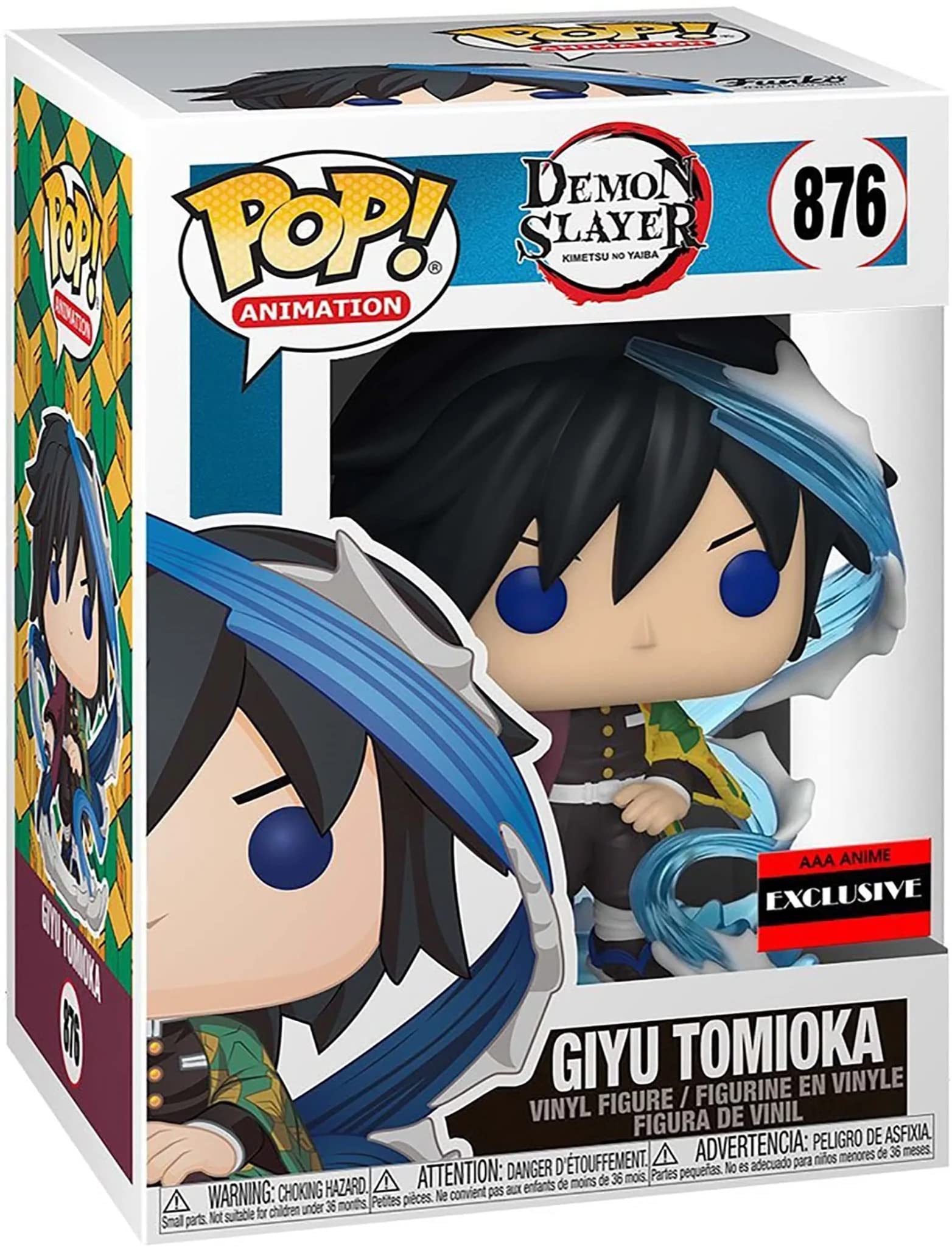 Premium Anime Demon Slayer Giyu Tomioka Figure - AAA Quality Collectible for Fans | Perfect for Home Display, Office Decor, and Anime Conventions