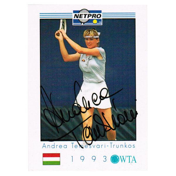 Andrea Temesvari Autographed Women's Tennis Racket - Collectible Memorabilia for Fans & Sports Enthusiasts | Perfect for Display, Gifts & Tennis Decor