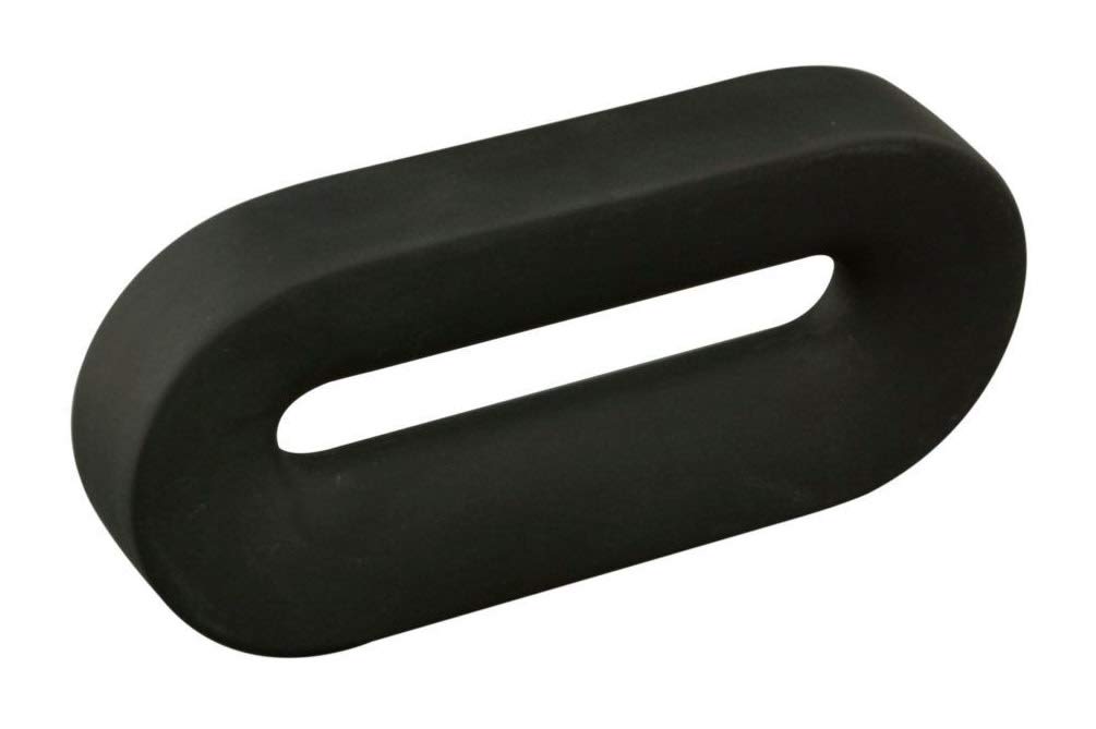 Richelieu 218332910 1-1/4 Inch Center to Center Oval Cabinet Pull - Matte Black Hardware for Kitchen Cabinets, Bathroom Vanities & Furniture Drawers