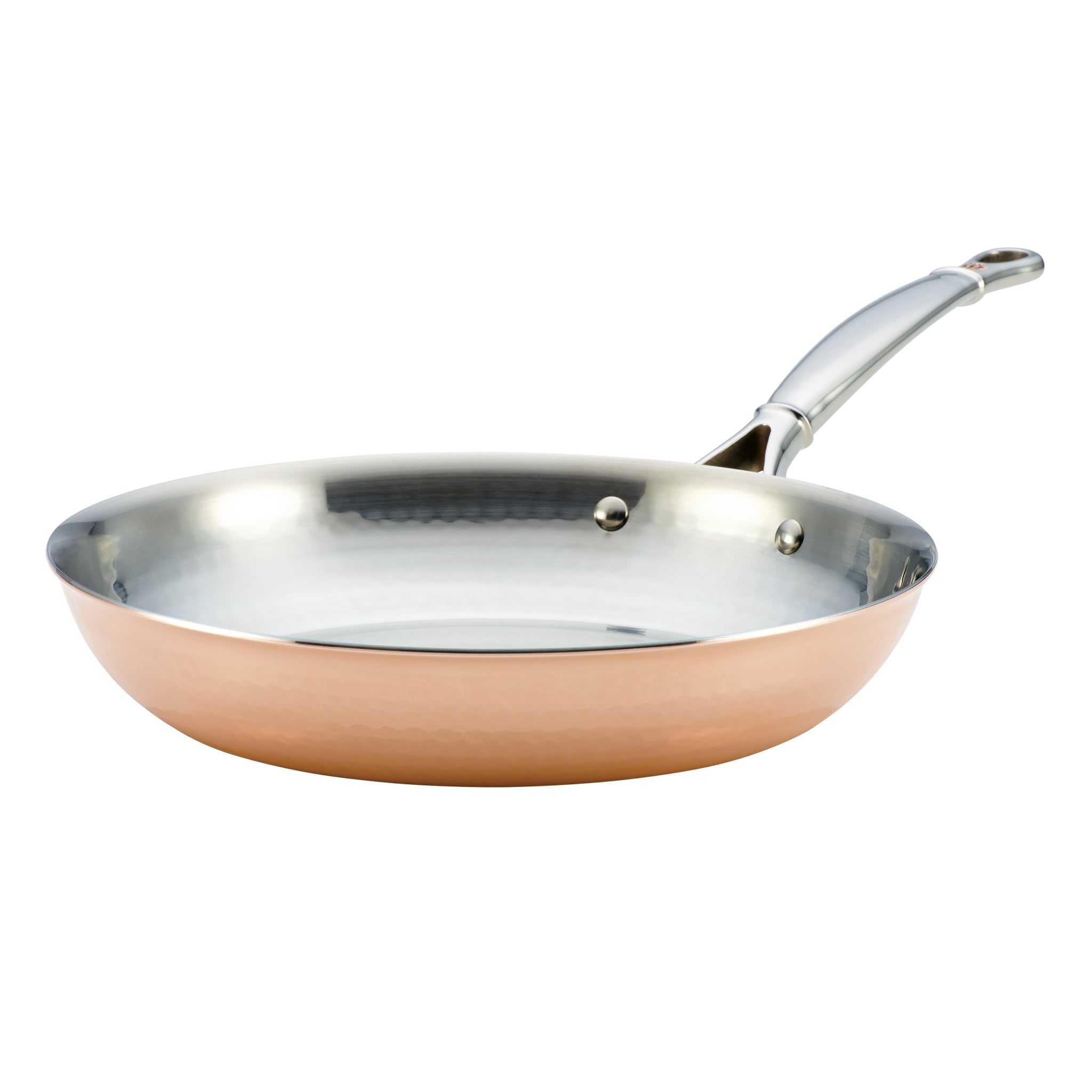 10.25 Inch Symphonia Cupra Nonstick Frying Pan - Professional Grade Copper Cookware for Sauteing, Frying & Cooking - Perfect for Gas, Electric & Induction Stoves