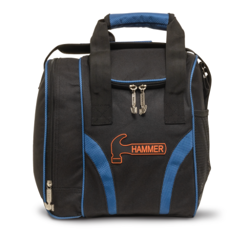 Hammer Tough 1 Ball Tote Bowling Bag - Durable Blue Bowling Bag for Men & Women - Perfect for League Play, Practice & Tournaments