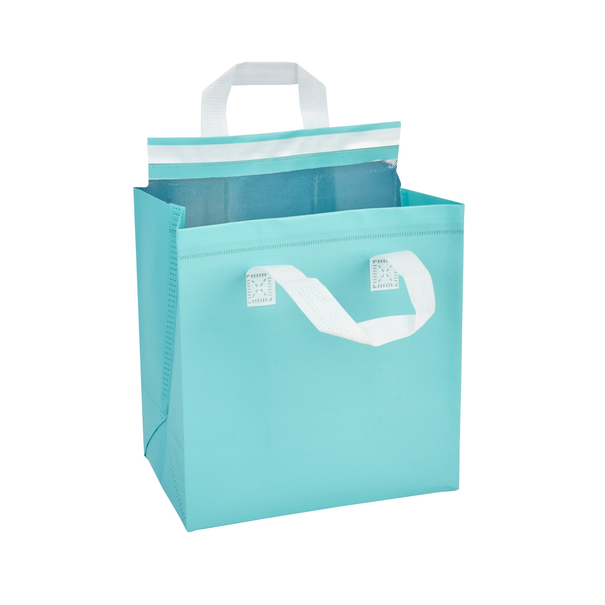 Premium Insulated Take Out Bags - Tamper Evident Food Delivery Bags (9.5